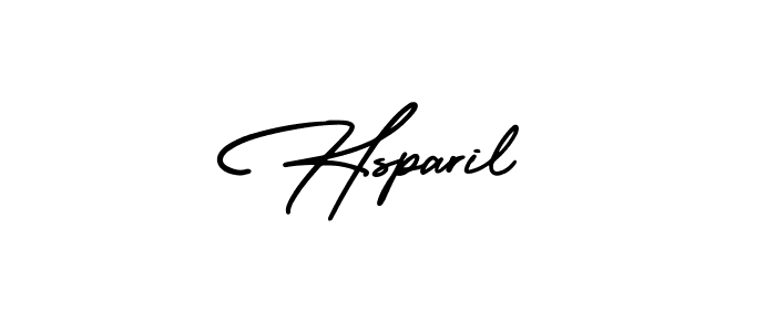 Check out images of Autograph of Hsparil name. Actor Hsparil Signature Style. AmerikaSignatureDemo-Regular is a professional sign style online. Hsparil signature style 3 images and pictures png