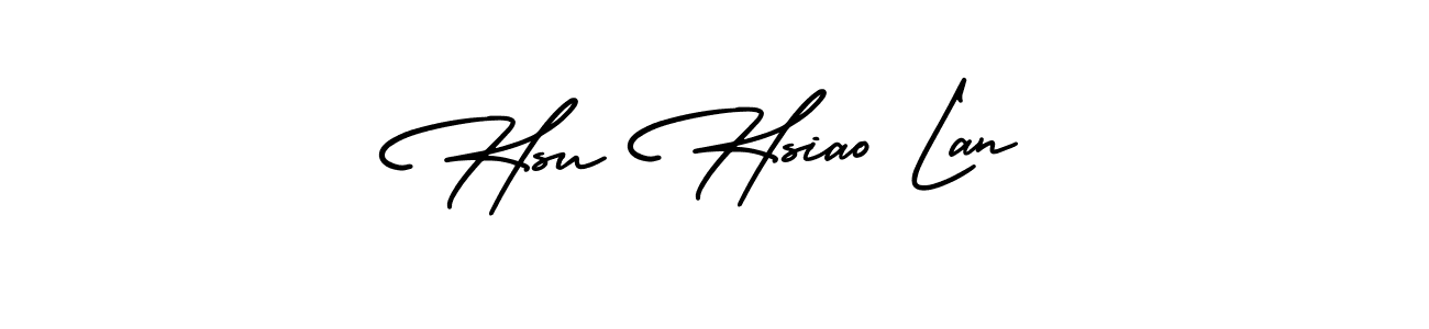 Also we have Hsu Hsiao Lan name is the best signature style. Create professional handwritten signature collection using AmerikaSignatureDemo-Regular autograph style. Hsu Hsiao Lan signature style 3 images and pictures png