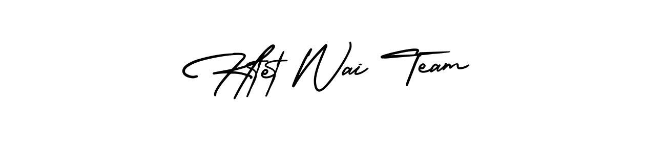 Once you've used our free online signature maker to create your best signature AmerikaSignatureDemo-Regular style, it's time to enjoy all of the benefits that Htet Wai Team name signing documents. Htet Wai Team signature style 3 images and pictures png