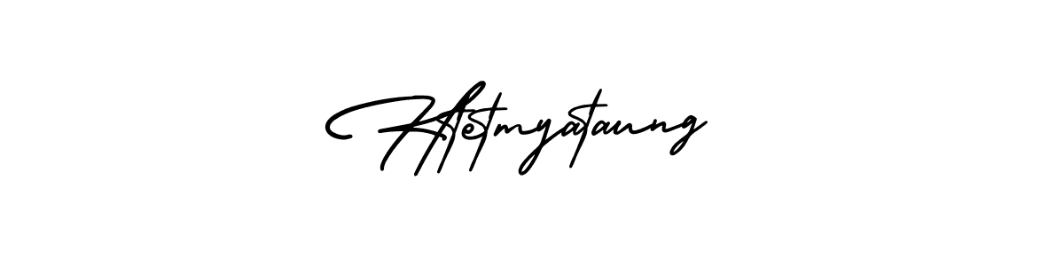 if you are searching for the best signature style for your name Htetmyataung. so please give up your signature search. here we have designed multiple signature styles  using AmerikaSignatureDemo-Regular. Htetmyataung signature style 3 images and pictures png