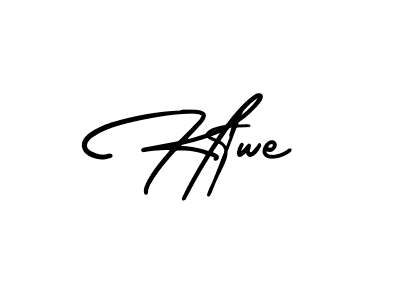 Make a beautiful signature design for name Htwe. With this signature (AmerikaSignatureDemo-Regular) style, you can create a handwritten signature for free. Htwe signature style 3 images and pictures png