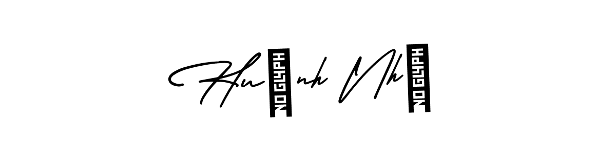 How to make Huỳnh Như signature? AmerikaSignatureDemo-Regular is a professional autograph style. Create handwritten signature for Huỳnh Như name. Huỳnh Như signature style 3 images and pictures png