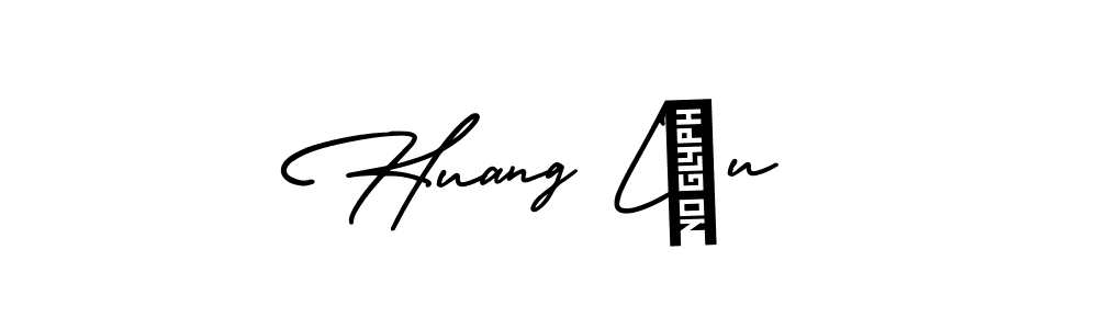 Huang Lİu stylish signature style. Best Handwritten Sign (AmerikaSignatureDemo-Regular) for my name. Handwritten Signature Collection Ideas for my name Huang Lİu. Huang Lİu signature style 3 images and pictures png