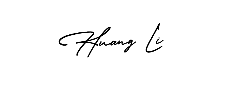 This is the best signature style for the Huang Li name. Also you like these signature font (AmerikaSignatureDemo-Regular). Mix name signature. Huang Li signature style 3 images and pictures png