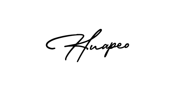 Once you've used our free online signature maker to create your best signature AmerikaSignatureDemo-Regular style, it's time to enjoy all of the benefits that Huapeo name signing documents. Huapeo signature style 3 images and pictures png