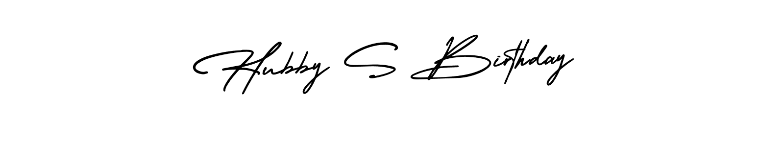 AmerikaSignatureDemo-Regular is a professional signature style that is perfect for those who want to add a touch of class to their signature. It is also a great choice for those who want to make their signature more unique. Get Hubby S Birthday name to fancy signature for free. Hubby S Birthday signature style 3 images and pictures png