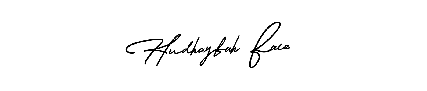 See photos of Hudhayfah Faiz official signature by Spectra . Check more albums & portfolios. Read reviews & check more about AmerikaSignatureDemo-Regular font. Hudhayfah Faiz signature style 3 images and pictures png