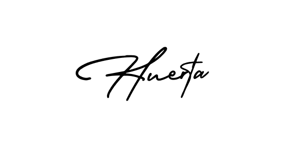 Use a signature maker to create a handwritten signature online. With this signature software, you can design (AmerikaSignatureDemo-Regular) your own signature for name Huerta. Huerta signature style 3 images and pictures png
