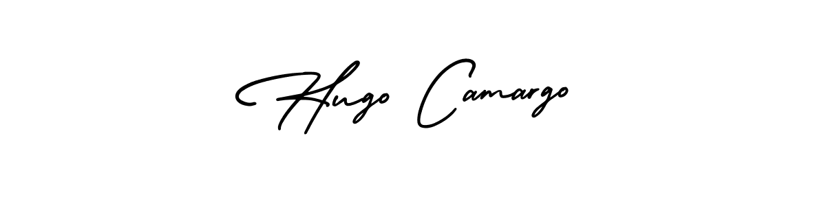 Similarly AmerikaSignatureDemo-Regular is the best handwritten signature design. Signature creator online .You can use it as an online autograph creator for name Hugo Camargo. Hugo Camargo signature style 3 images and pictures png
