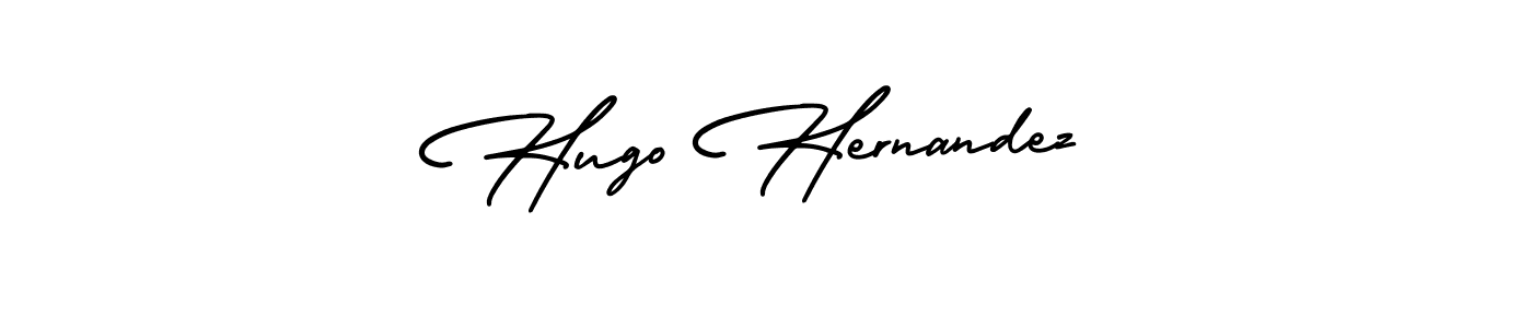 Best and Professional Signature Style for Hugo Hernandez. AmerikaSignatureDemo-Regular Best Signature Style Collection. Hugo Hernandez signature style 3 images and pictures png