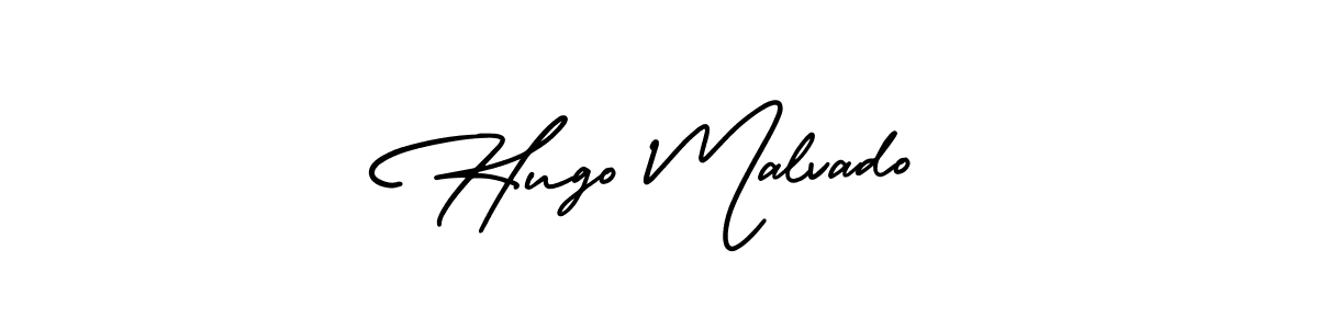 How to make Hugo Malvado signature? AmerikaSignatureDemo-Regular is a professional autograph style. Create handwritten signature for Hugo Malvado name. Hugo Malvado signature style 3 images and pictures png