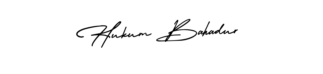 You can use this online signature creator to create a handwritten signature for the name Hukum Bahadur. This is the best online autograph maker. Hukum Bahadur signature style 3 images and pictures png