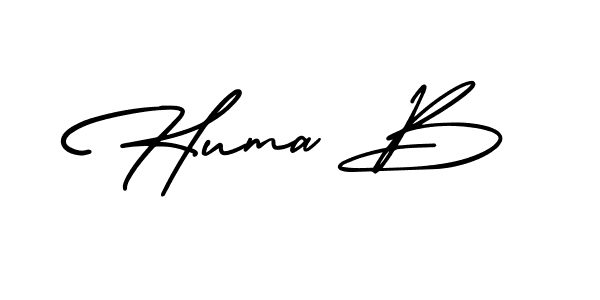 if you are searching for the best signature style for your name Huma B. so please give up your signature search. here we have designed multiple signature styles  using AmerikaSignatureDemo-Regular. Huma B signature style 3 images and pictures png