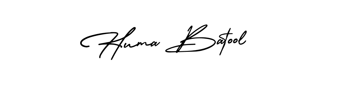 Make a short Huma Batool signature style. Manage your documents anywhere anytime using AmerikaSignatureDemo-Regular. Create and add eSignatures, submit forms, share and send files easily. Huma Batool signature style 3 images and pictures png