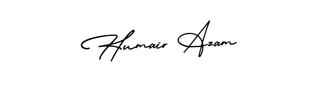 You can use this online signature creator to create a handwritten signature for the name Humair Azam. This is the best online autograph maker. Humair Azam signature style 3 images and pictures png