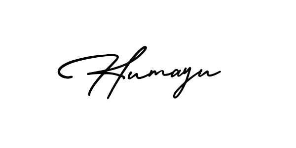 Create a beautiful signature design for name Humayu. With this signature (AmerikaSignatureDemo-Regular) fonts, you can make a handwritten signature for free. Humayu signature style 3 images and pictures png