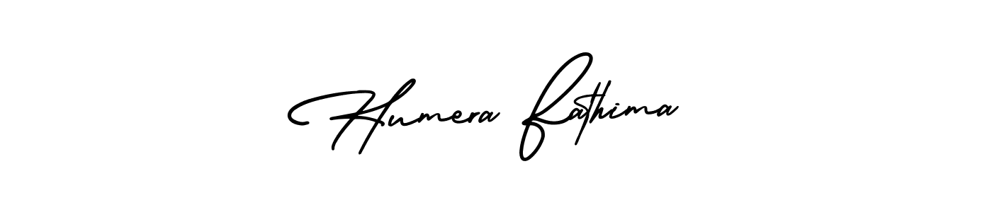 AmerikaSignatureDemo-Regular is a professional signature style that is perfect for those who want to add a touch of class to their signature. It is also a great choice for those who want to make their signature more unique. Get Humera Fathima name to fancy signature for free. Humera Fathima signature style 3 images and pictures png