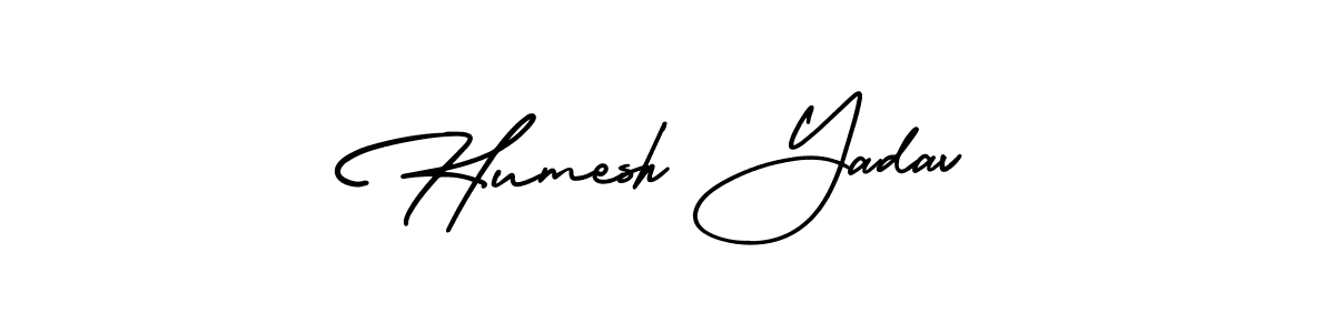 Make a beautiful signature design for name Humesh Yadav. Use this online signature maker to create a handwritten signature for free. Humesh Yadav signature style 3 images and pictures png