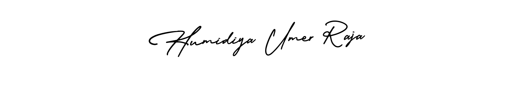 See photos of Humidiya Umer Raja official signature by Spectra . Check more albums & portfolios. Read reviews & check more about AmerikaSignatureDemo-Regular font. Humidiya Umer Raja signature style 3 images and pictures png
