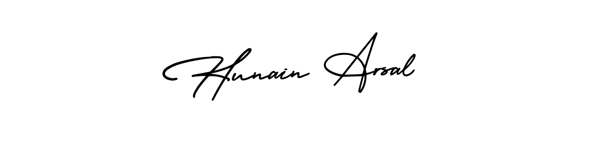 See photos of Hunain Arsal official signature by Spectra . Check more albums & portfolios. Read reviews & check more about AmerikaSignatureDemo-Regular font. Hunain Arsal signature style 3 images and pictures png
