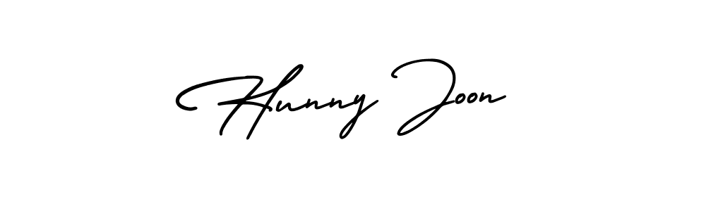 Make a beautiful signature design for name Hunny Joon. Use this online signature maker to create a handwritten signature for free. Hunny Joon signature style 3 images and pictures png