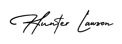 How to Draw Hunter Lawson signature style? AmerikaSignatureDemo-Regular is a latest design signature styles for name Hunter Lawson. Hunter Lawson signature style 3 images and pictures png
