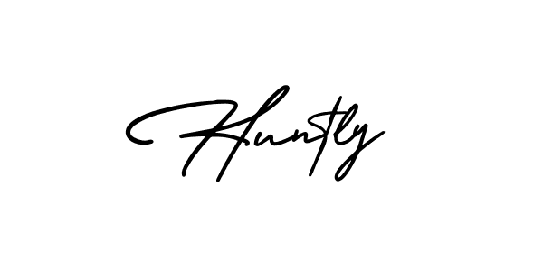 Use a signature maker to create a handwritten signature online. With this signature software, you can design (AmerikaSignatureDemo-Regular) your own signature for name Huntly. Huntly signature style 3 images and pictures png