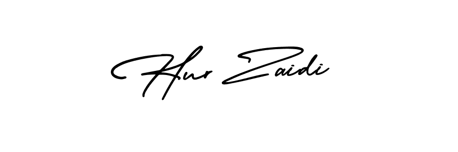 You can use this online signature creator to create a handwritten signature for the name Hur Zaidi. This is the best online autograph maker. Hur Zaidi signature style 3 images and pictures png