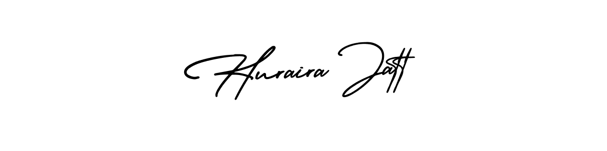 How to make Huraira Jatt name signature. Use AmerikaSignatureDemo-Regular style for creating short signs online. This is the latest handwritten sign. Huraira Jatt signature style 3 images and pictures png