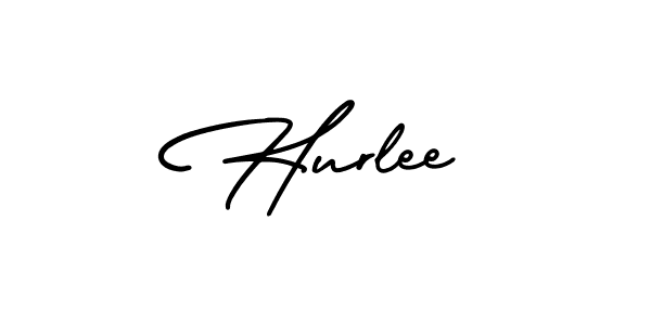 How to make Hurlee signature? AmerikaSignatureDemo-Regular is a professional autograph style. Create handwritten signature for Hurlee name. Hurlee signature style 3 images and pictures png