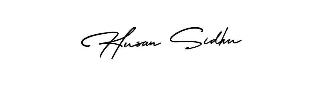 AmerikaSignatureDemo-Regular is a professional signature style that is perfect for those who want to add a touch of class to their signature. It is also a great choice for those who want to make their signature more unique. Get Husan Sidhu name to fancy signature for free. Husan Sidhu signature style 3 images and pictures png