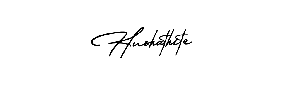 Best and Professional Signature Style for Hushathite. AmerikaSignatureDemo-Regular Best Signature Style Collection. Hushathite signature style 3 images and pictures png