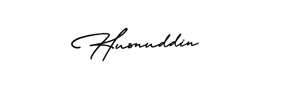 if you are searching for the best signature style for your name Husnuddin. so please give up your signature search. here we have designed multiple signature styles  using AmerikaSignatureDemo-Regular. Husnuddin signature style 3 images and pictures png