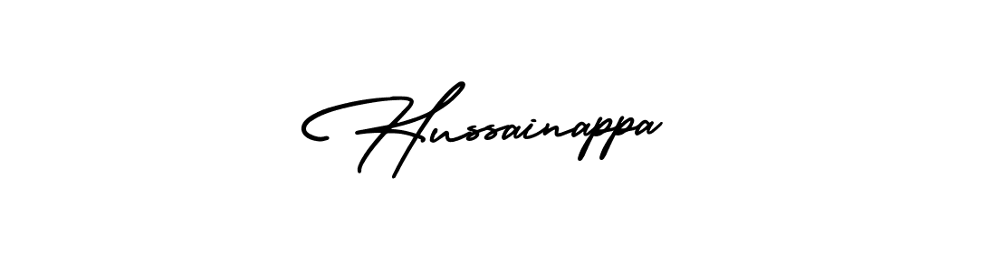 Make a beautiful signature design for name Hussainappa. Use this online signature maker to create a handwritten signature for free. Hussainappa signature style 3 images and pictures png
