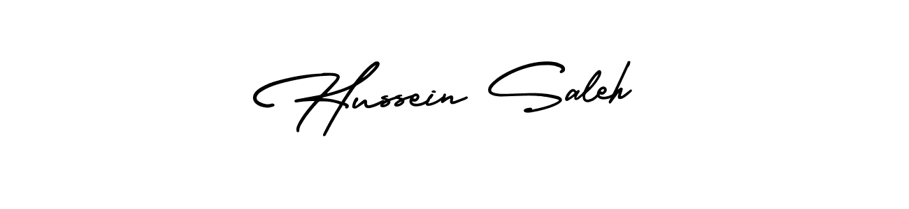 Make a short Hussein Saleh signature style. Manage your documents anywhere anytime using AmerikaSignatureDemo-Regular. Create and add eSignatures, submit forms, share and send files easily. Hussein Saleh signature style 3 images and pictures png