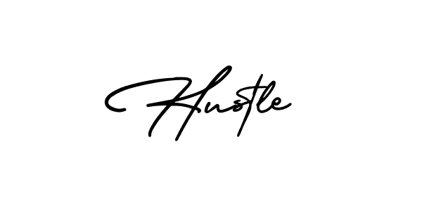 Best and Professional Signature Style for Hustle. AmerikaSignatureDemo-Regular Best Signature Style Collection. Hustle signature style 3 images and pictures png