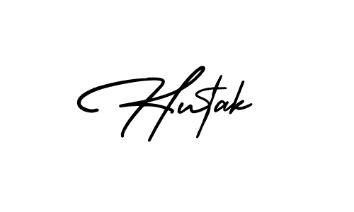 How to Draw Hutak signature style? AmerikaSignatureDemo-Regular is a latest design signature styles for name Hutak. Hutak signature style 3 images and pictures png