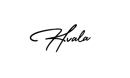 Make a beautiful signature design for name Hvala. Use this online signature maker to create a handwritten signature for free. Hvala signature style 3 images and pictures png