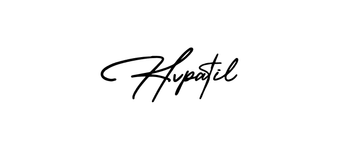 This is the best signature style for the Hvpatil name. Also you like these signature font (AmerikaSignatureDemo-Regular). Mix name signature. Hvpatil signature style 3 images and pictures png