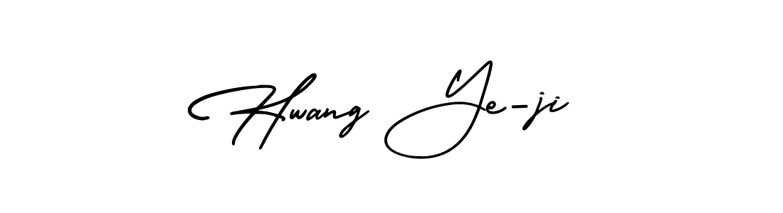 Use a signature maker to create a handwritten signature online. With this signature software, you can design (AmerikaSignatureDemo-Regular) your own signature for name Hwang Ye-ji. Hwang Ye-ji signature style 3 images and pictures png