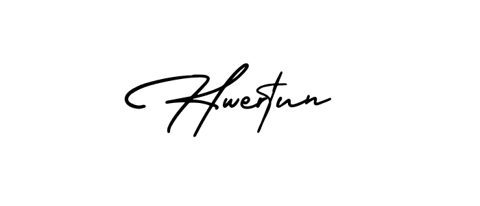 Create a beautiful signature design for name Hwertun. With this signature (AmerikaSignatureDemo-Regular) fonts, you can make a handwritten signature for free. Hwertun signature style 3 images and pictures png