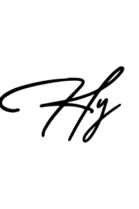 if you are searching for the best signature style for your name Hy. so please give up your signature search. here we have designed multiple signature styles  using AmerikaSignatureDemo-Regular. Hy signature style 3 images and pictures png