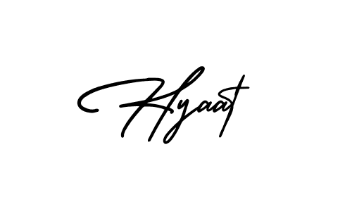 Best and Professional Signature Style for Hyaat. AmerikaSignatureDemo-Regular Best Signature Style Collection. Hyaat signature style 3 images and pictures png