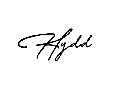 How to Draw Hydd signature style? AmerikaSignatureDemo-Regular is a latest design signature styles for name Hydd. Hydd signature style 3 images and pictures png