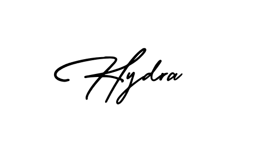 You should practise on your own different ways (AmerikaSignatureDemo-Regular) to write your name (Hydra) in signature. don't let someone else do it for you. Hydra signature style 3 images and pictures png