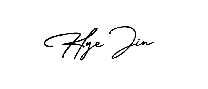 It looks lik you need a new signature style for name Hye Jin. Design unique handwritten (AmerikaSignatureDemo-Regular) signature with our free signature maker in just a few clicks. Hye Jin signature style 3 images and pictures png