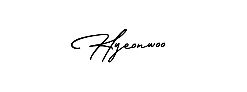 Here are the top 10 professional signature styles for the name Hyeonwoo. These are the best autograph styles you can use for your name. Hyeonwoo signature style 3 images and pictures png
