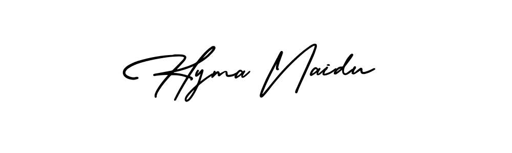 You can use this online signature creator to create a handwritten signature for the name Hyma Naidu. This is the best online autograph maker. Hyma Naidu signature style 3 images and pictures png