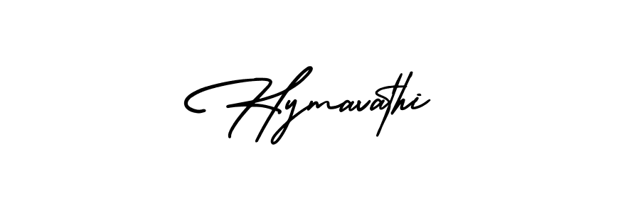 Create a beautiful signature design for name Hymavathi. With this signature (AmerikaSignatureDemo-Regular) fonts, you can make a handwritten signature for free. Hymavathi signature style 3 images and pictures png