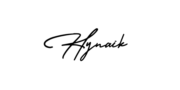 How to make Hynaik signature? AmerikaSignatureDemo-Regular is a professional autograph style. Create handwritten signature for Hynaik name. Hynaik signature style 3 images and pictures png